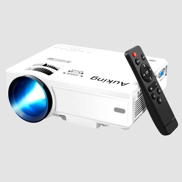 Vbestlife Mini proyector de video, proyector LED portátil con teléfono  misma pantalla para tabletas de smartphone, proyector de cine en casa para